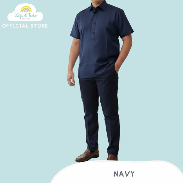 Lily and Tucker Twill Driver Polo Barong Uniform (Top only)