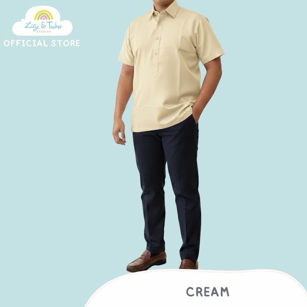 Lily and Tucker Twill Driver Polo Barong Uniform (Top only)