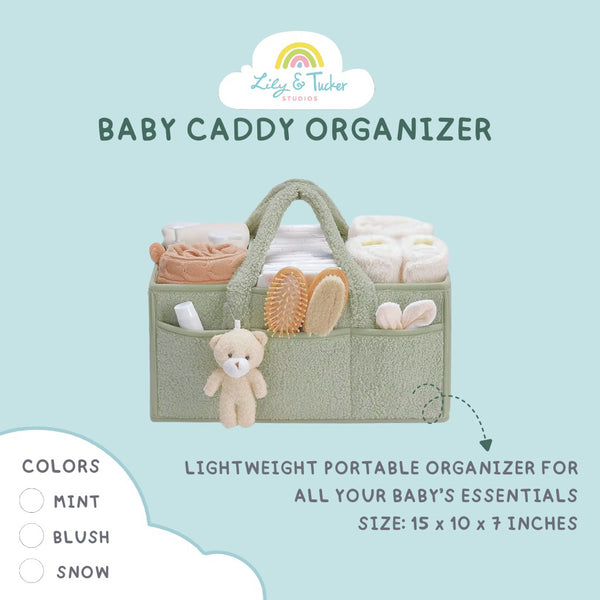 Lily and Tucker Baby Diaper Caddy Organizer