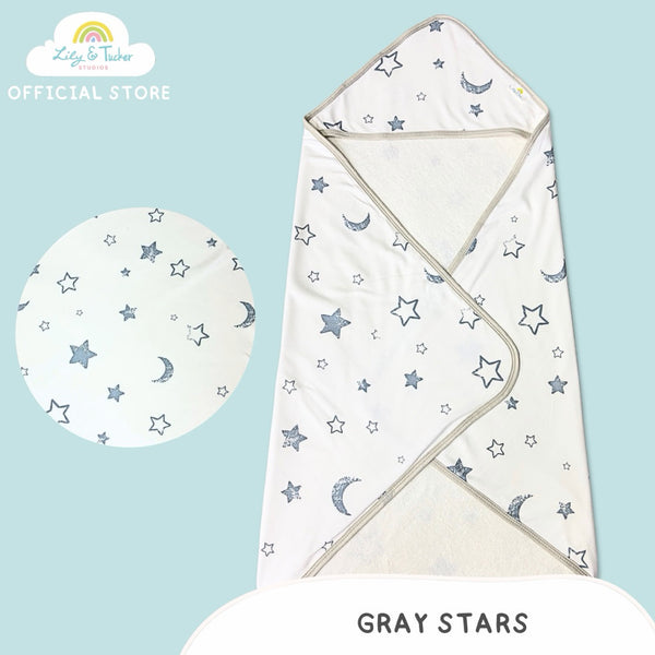 Lily and Tucker Baby Hooded Towel