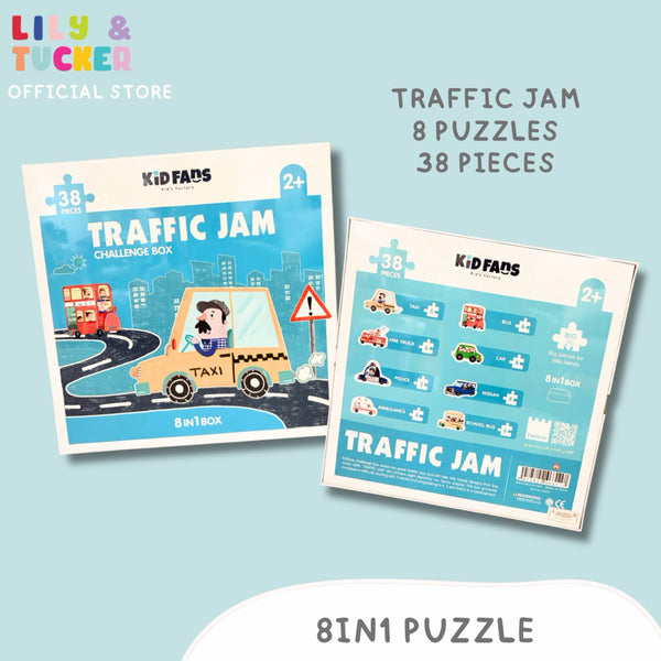 Kid Fans 8in1 Puzzle Set for Toddlers