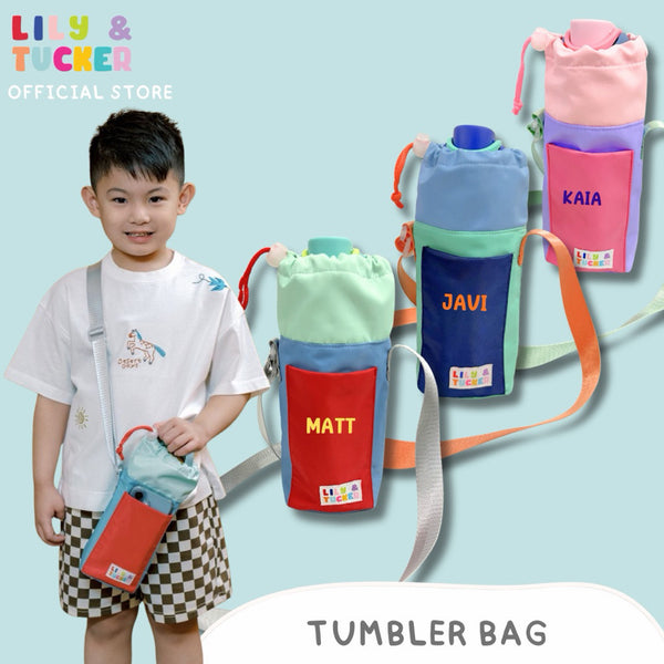 Lily and Tucker Personalized Kids Tumbler Bag