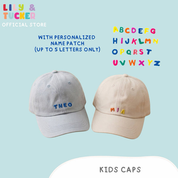 Lily and Tucker Personalized Kids Caps Hats