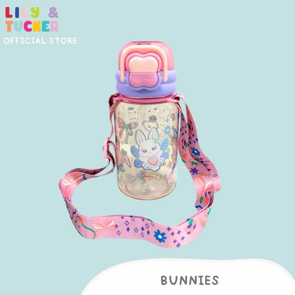 Vest 2in1 Water Bottle Tumbler with Sling Strap 600ml
