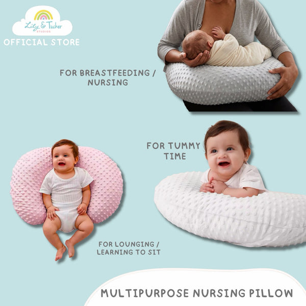 Lily and Tucker Multipurpose Nursing Pillow for Baby