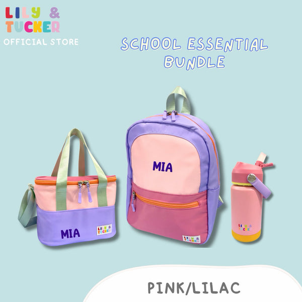 Lily and Tucker Everyday School Essential Bundle backpack lunch bag tumbler