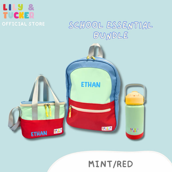 Lily and Tucker Everyday School Essential Bundle backpack lunch bag tumbler