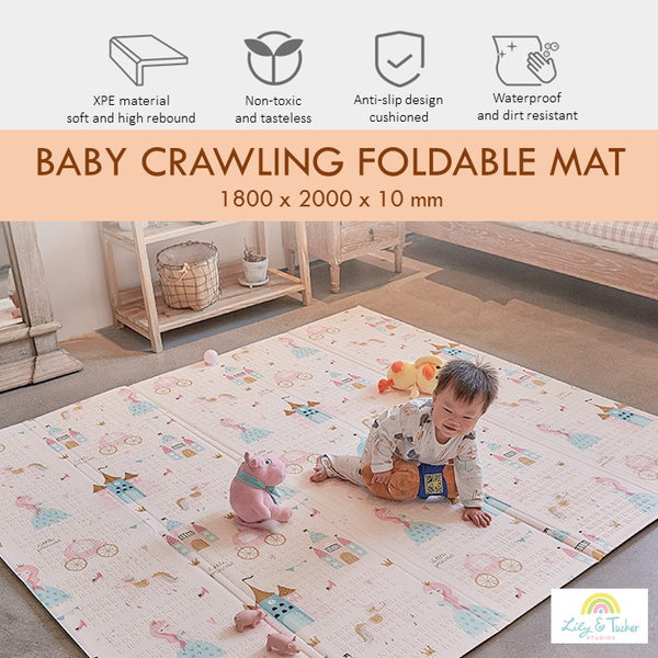 Reversible and Foldable Baby PlayMat