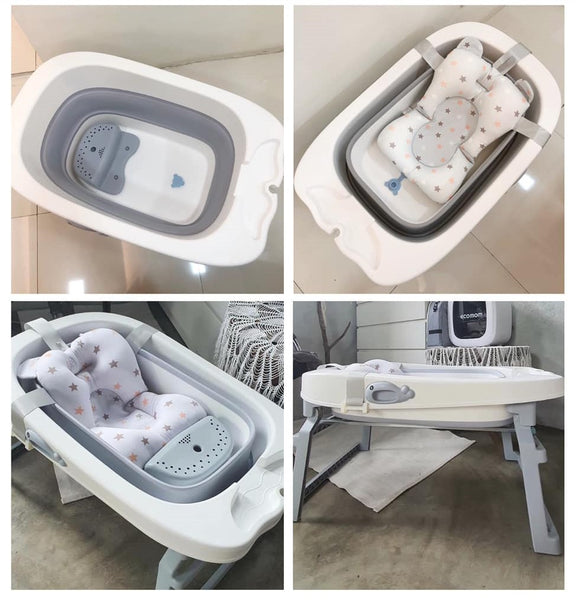 PRE ORDER Cocolala Foldable Bath Tub with Newborn Cushion