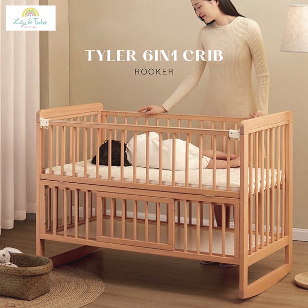 Tyler Compact 6in1 Convertible Crib