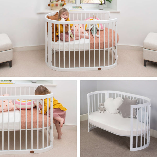 Boori 5in1 Oasis Oval Convertible Crib