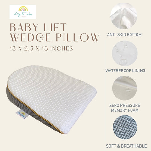 Baby Lift Memory Foam Wedge Pillow