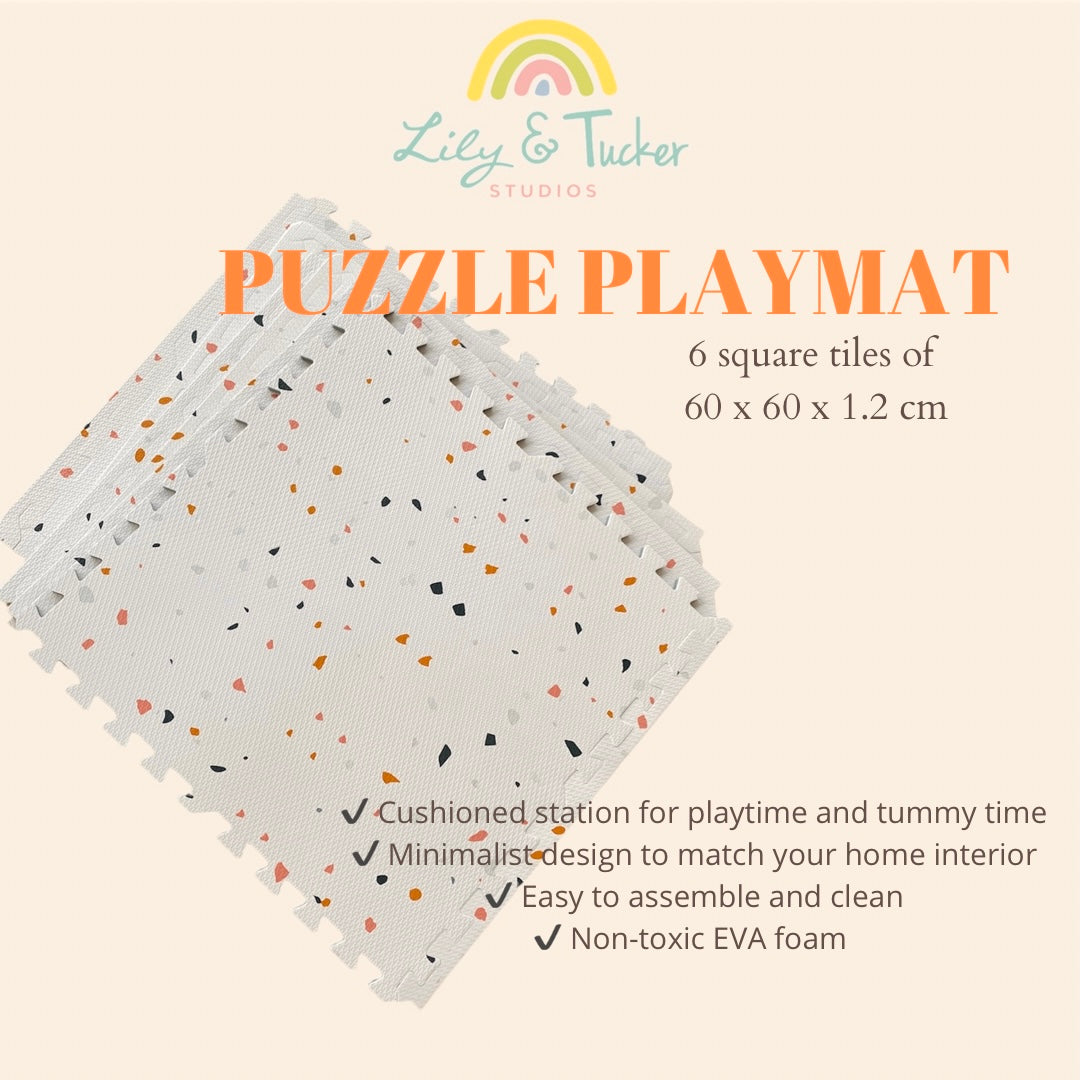 Terrazzo Puzzle Playmat