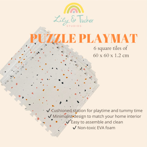 Terrazzo Puzzle Playmat