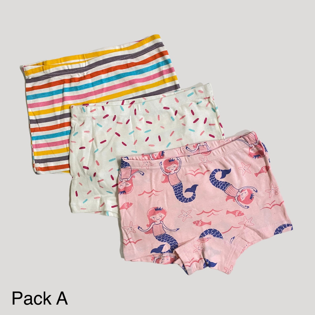 Cotton Boxer Briefs for Girls – Lily and Tucker Studios
