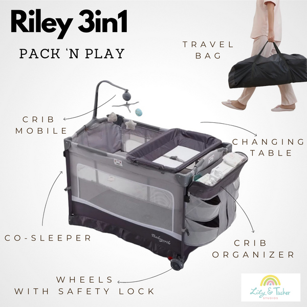 Riley 3in1 Pack and Play