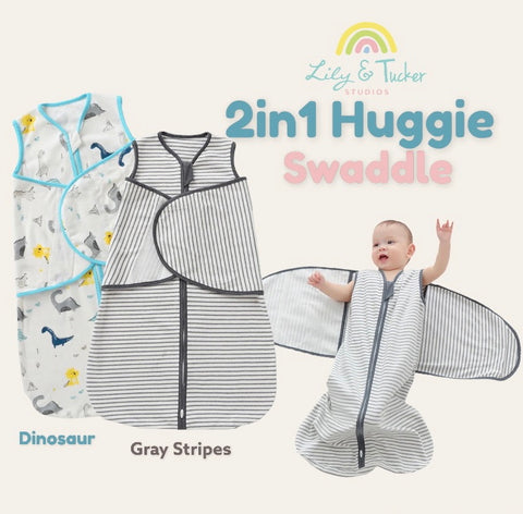 2in1 Huggie Swaddle
