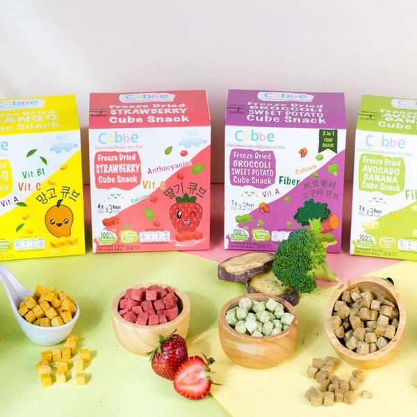 Cubbe Freeze Dried baby snacks